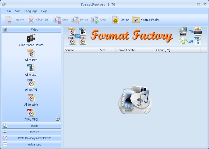 format factory for